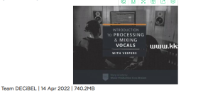 人声混音教程 – Warp Academy Introduction to Vocal Processing and Mixing TUTORiAL-DECiBEL-KK音频资源网