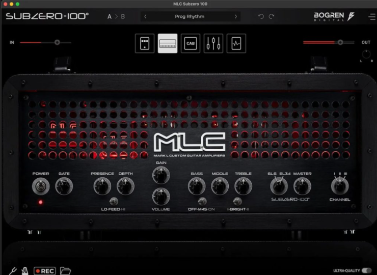 吉他放大器 – Bogren Digital MLC Subzero 100 v1.0.823 WIN-KK音频资源网