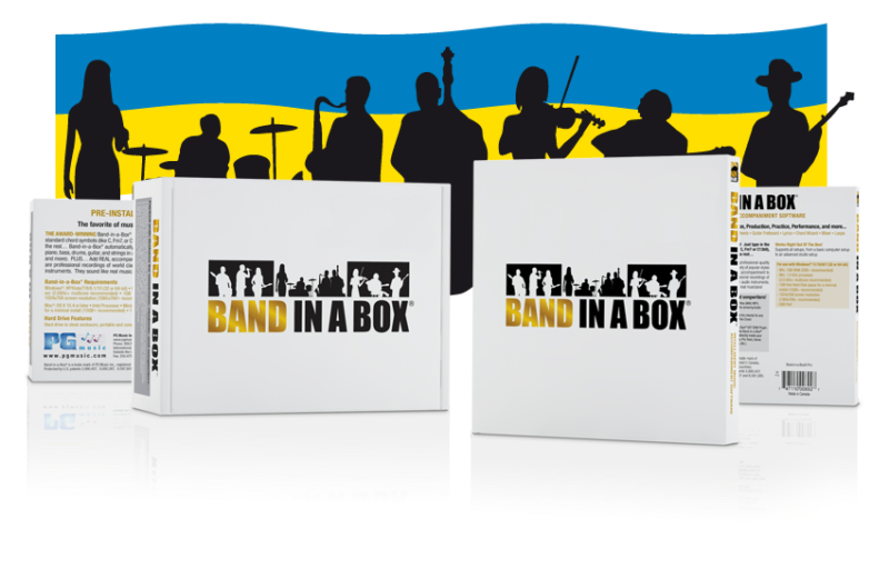 自动伴奏盒子!PG Music Band in a Box 2022 build 926 FULL WiN版(含173G声音库)-KK音频资源网