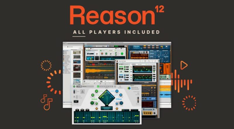 数字音频宿主!Reason Studios Reason v12.2.8 Win版-KK音频资源网