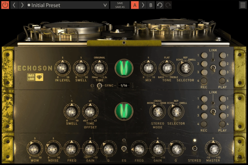 传奇模拟延迟效果器!Overloud Gem ECHOSON v1.0.7 WIN&MAC-KK音频资源网