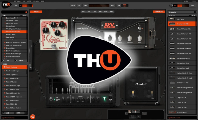 吉他效果器！Overloud TH-U v1.4.19 WIN&MAC-KK音频资源网