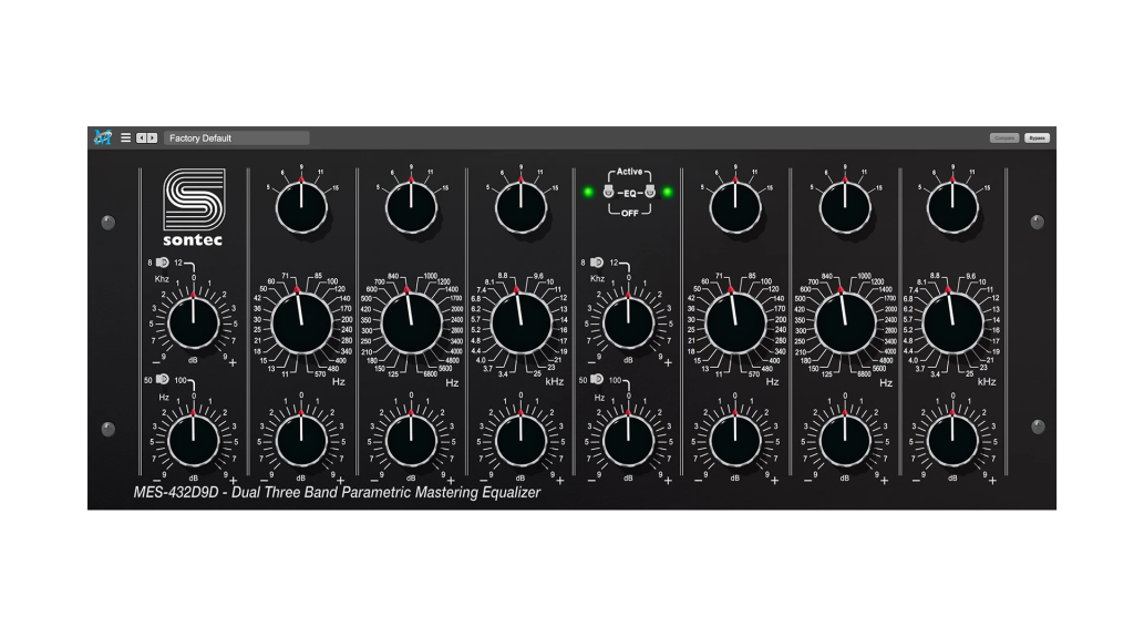 传奇均衡器复刻插件！Make Believe Studios Sontec MES-432D9D v1.1.5 WIN版