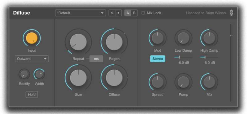 数字混响效果器!Surreal Machines Dub Machines Diffuse v1.3.1 WIN&MAC-KK音频资源网