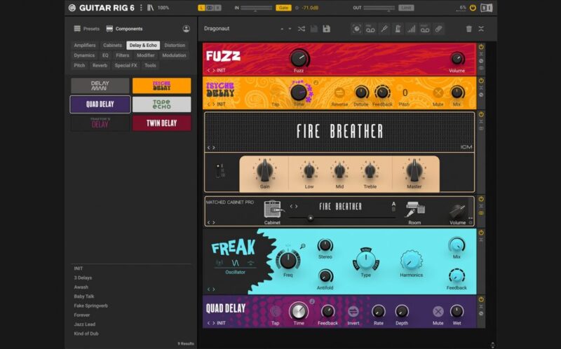 专业吉他效果器 Native Instruments Guitar Rig 6 Pro v6.2.4 CE WIN版-KK音频资源网