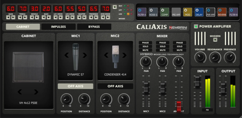 吉他放大器插件!Nembrini Audio Cali Axis v1.0.0 WIN版-KK音频资源网