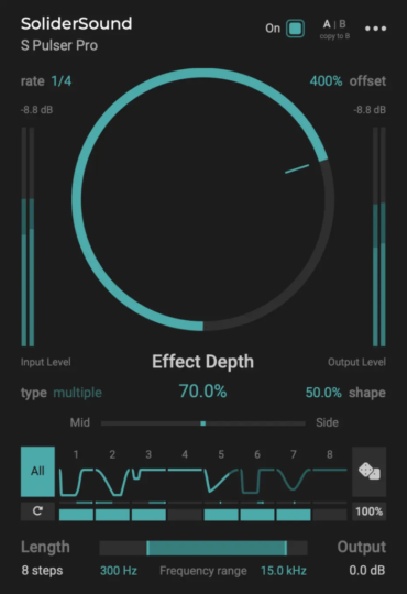节奏制造插件!SoliderSound S Pulser Pro v1.0.0 WIN版-KK音频资源网