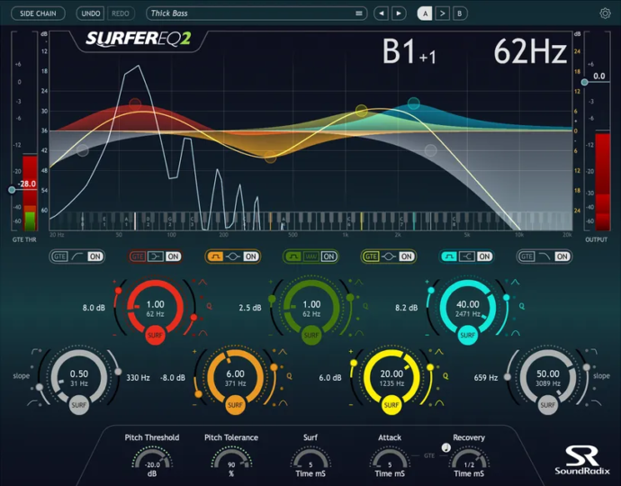 [智能音高跟踪均衡器]Sound Radix SurferEQ v2.1.1 [WiN]（6MB）-KK音频资源网