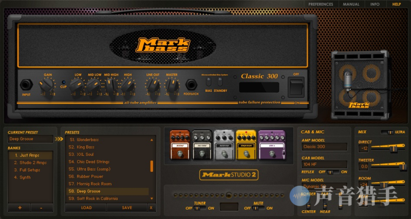 箱头模拟效果器！Overloud Mark Studio 2 v2.0.20 WIN版-KK音频资源网
