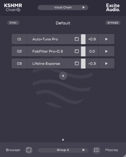 实用效果器工具！Excite Audio KSHMR Chain v1.0.0 Regged [WIN macOS]-KK音频资源网
