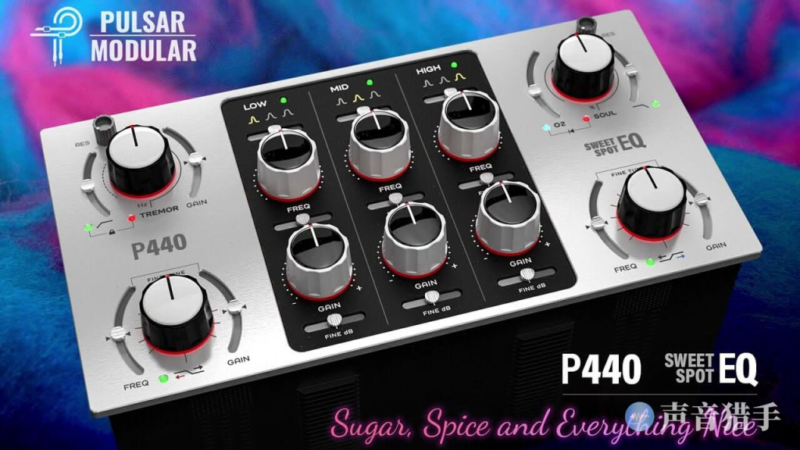 母带均衡器！Pulsar Modular P440 Sweet Spot v1.3.0 WIN&MAC-KK音频资源网