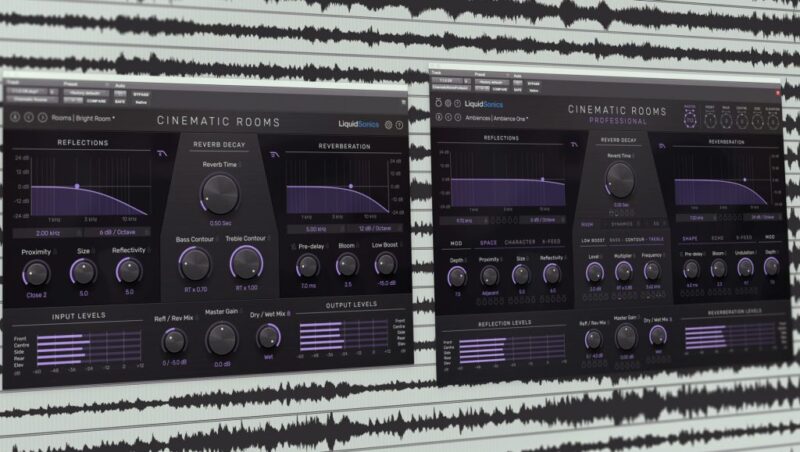 电影空间混响!LiquidSonics Cinematic Rooms Professional v1.0.3 WIN版-KK音频资源网