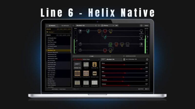 吉他效果器 Line 6 Helix Native v3.50 WIN版-KK音频资源网