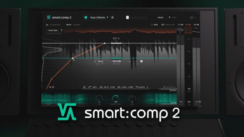 自动压缩效果器!Sonible Smartcomp 2 v1.0.1 WIN&MAC-KK音频资源网