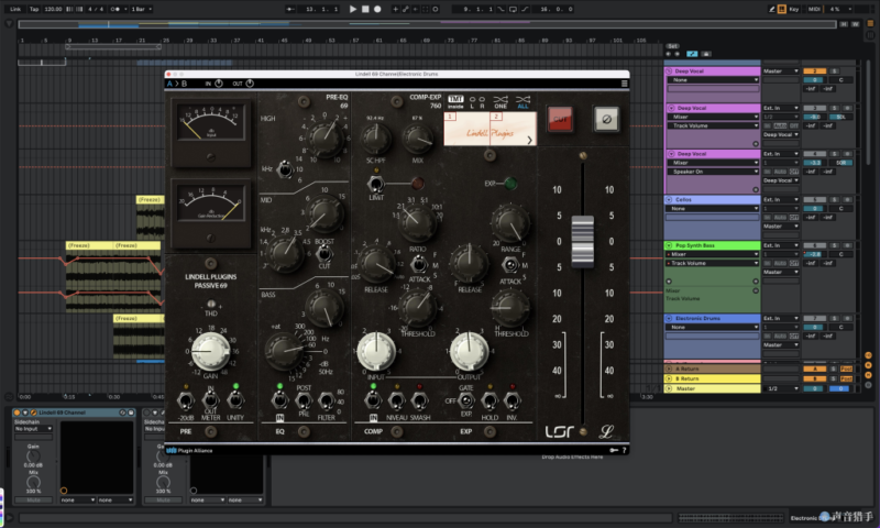 太阳神通道条模拟插件!Plugin Alliance Lindell 69 Series v1.0.0 WIN版(更新为R2R版)-KK音频资源网