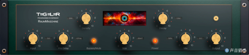 空间混响效果器!Tegeler Audio Manufaktur Raummaschine v1.1.1 WiN版-KK音频资源网