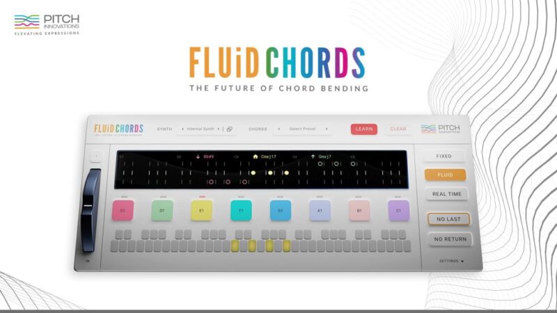 智能的和弦插件 Pitch Innovations Fluid Chords v1.4.0 WIN版-KK音频资源网