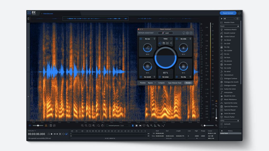 高级音频编辑工具！iZotope RX 10 Audio Editor Advanced v10.4.0 WIN&MAC（2023.06.01新增MAC）