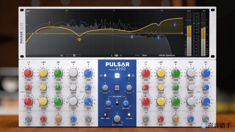 模拟传奇8200 EQ效果器!Pulsar Audio Pulsar 8200 v1.0.6 WIN版-KK音频资源网