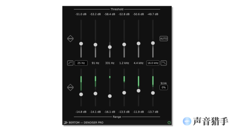 零延迟降噪插件 Bertom Audio Denoiser Pro v3.0.3 WIN版-KK音频资源网