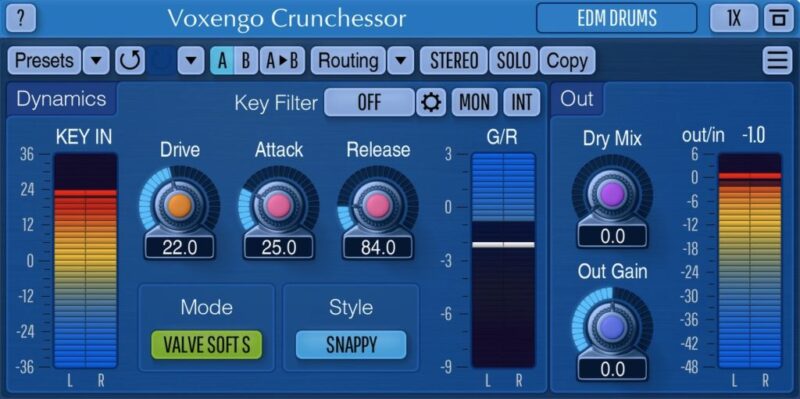电子管压缩效果器 Voxengo Crunchessor Crunchy Compressor v2.18 WIN版-KK音频资源网