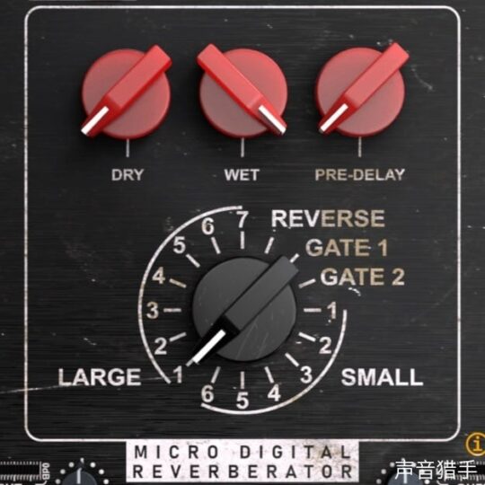 数字混响器 Korneff Audio Micro Digital Reverberator v1.0.4 WIN版-KK音频资源网