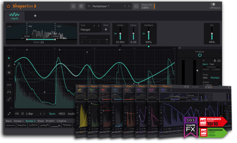 节奏灵感盒子!Cableguys ShaperBox 3 v3.1.1 WIN版-KK音频资源网