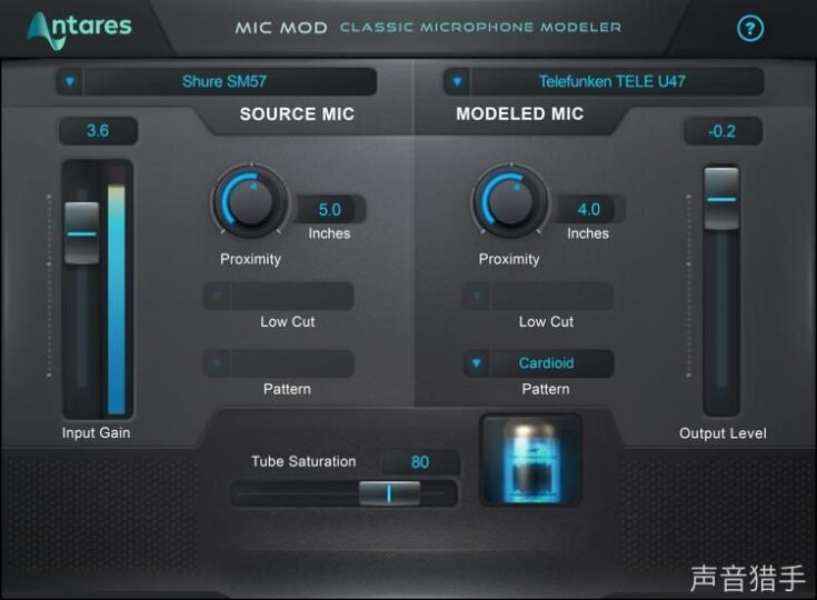 建模麦克风插件 Antares Mic Mod v4.3.0 WIN版-KK音频资源网