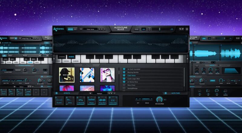 最先进的人声采样器!Antares Auto-Tune Slice v1.2.0 WIN版-KK音频资源网