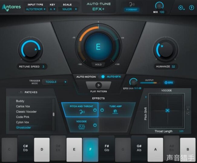 人声制作插件 Antares Auto-Tune EFX+ v9.1.0 WIN版-KK音频资源网