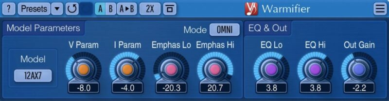 电子管声音暖化效果器 Voxengo Warmifier Tube Enhancer v2.7 WiN-KK音频资源网