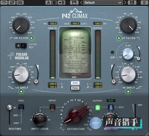 多功能放大器饱和器 Pulsar Modular P42 Climax v4.13 WIN&MAC-KK音频资源网