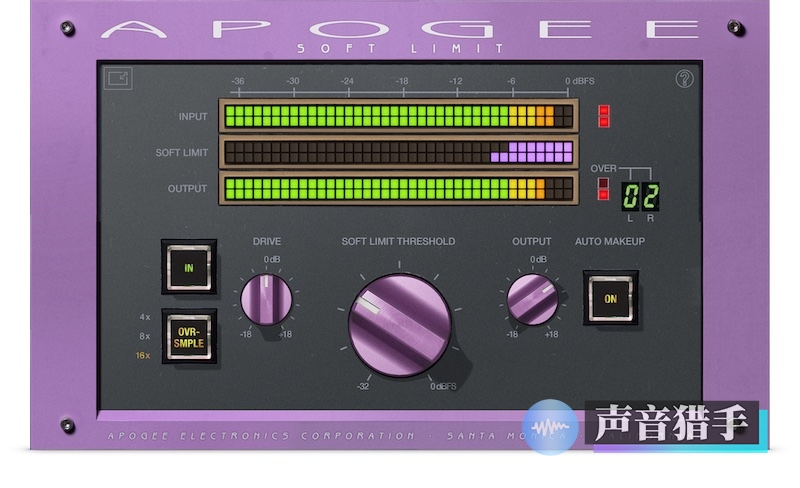 Apogee仿真限制效果器！Apogee Soft Limit 1.0 14 WIN&MAC