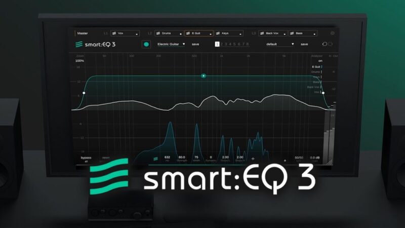 智能EQ!Sonible SmartEQ3 v1.2.2 MAC版-KK音频资源网