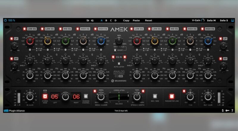 插件联盟母带压缩 Plugin Alliance AMEK Mastering Compressor v1.0.0 WIN版-KK音频资源网