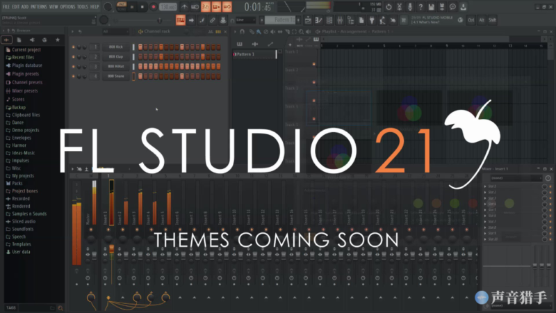 水果编曲软件21中文版!Image-Line FL Studio Producer Edition v21.0.3 Build 3517 WIN版-KK音频资源网
