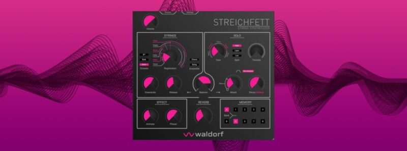 传奇合成器!Waldorf Streichfett v1.0.0 WiN&MAC-KK音频资源网