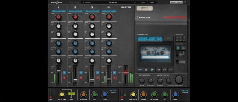 你需要一台老式磁带工具!Robotic Bean Portatron v1.0.1WiN&MAC-KK音频资源网