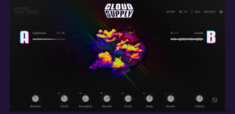 Play Series之一触即发的流行Trap元素！Native Instruments Play Series Cloud Supply v2.0.0 KONTAKT-KK音频资源网