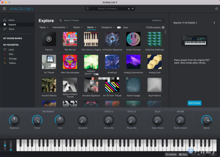 Arturia声音库合集！Arturia Sound Banks Bundle 2023.5 macOS版-KK音频资源网