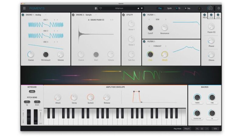 Arturia Pigments v4.0.1 macOS-KK音频资源网