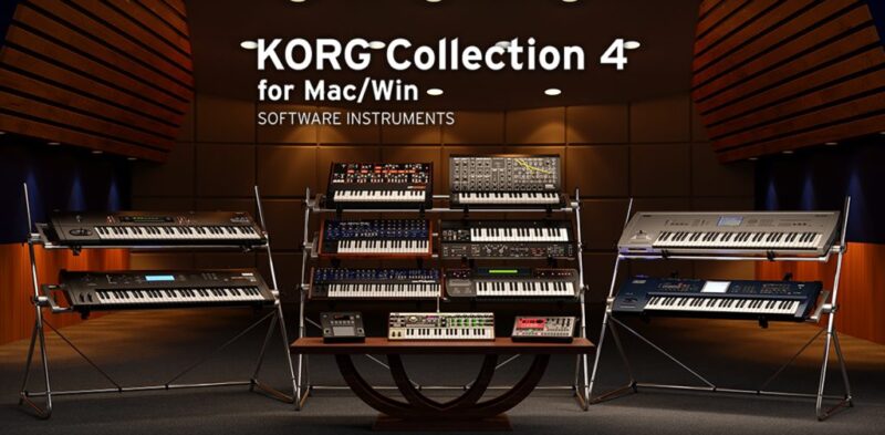虚拟硬件合成器全集！KORG Collection 4 v4.0.0 WiN&MAC-KK音频资源网