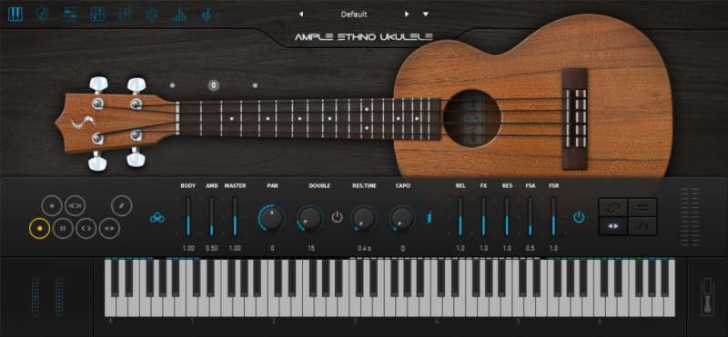 最新乌克丽丽音源!Ample Sound Ample Ethno Ukulele v3.6 WIN&MAC-KK音频资源网