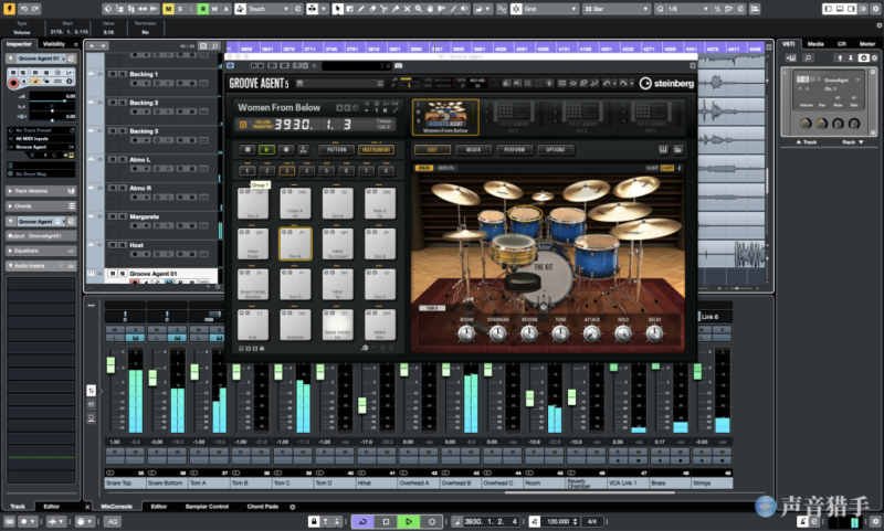 Steinberg Groove Agent SE 5 v5.1.20 Incl V.R Unlocker b6 WiN-KK音频资源网