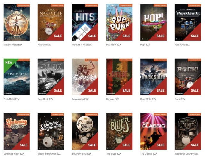 鼓王音色库终极收藏版！Toontrack EZdrummer v3.0.5 WIN&MAC(含完整免安装音色库+完整MIDI包+安装教程)-KK音频资源网