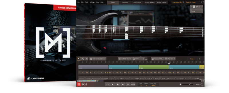 金属贝斯音色库 Toontrack Progressive Metal EBX v1.0.1(SOUNDBANK)-KK音频资源网