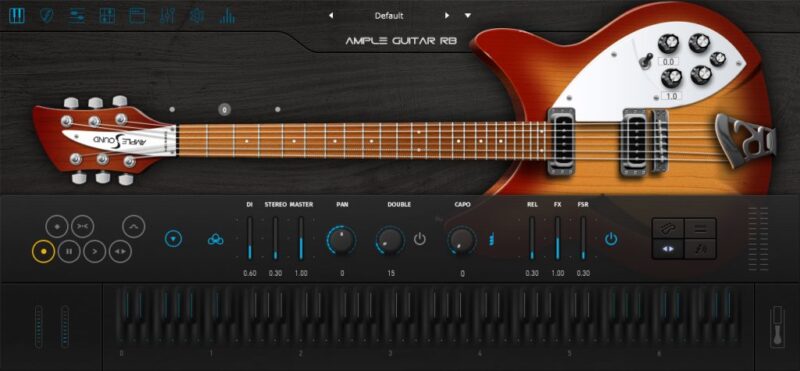 新款电吉他音色 Ample Sound Ample Guitar Rickenbacker v1.0.0 WIN OSX-KK音频资源网