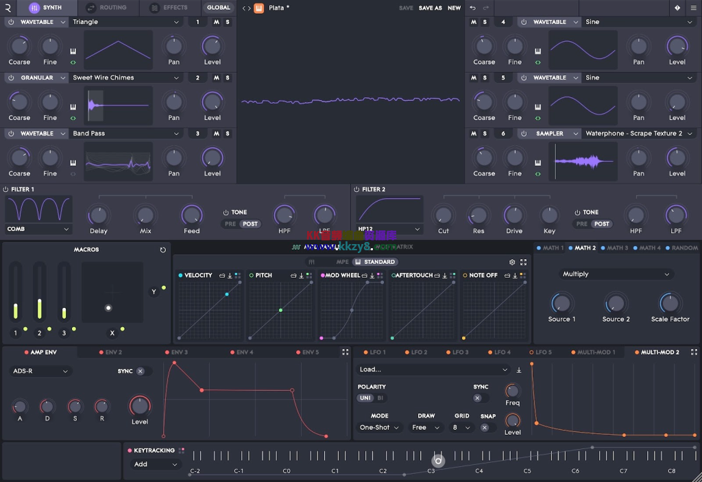 创意电子合成器音源！ROLI Equator 2 v2.5.1 WIN版（含6G原厂音色库、安装教程）-KK音频资源网