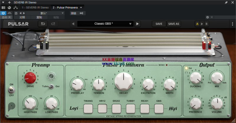 混响效果器Pulsar Primavera-KK音频资源网