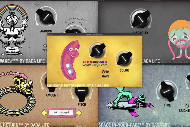 香肠微笑失真效果器全套!DADA LIFE Bundle 2024 WIN&MAC U2B-KK音频资源网